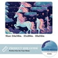 thumbnail image 2 of Unicorn Indoor Carpet Kitchen Rug Office Mat - Polyester Non-Slip Machine Washable, 2 of 6