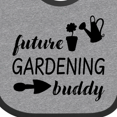 thumbnail image 4 of Inktastic Future Gardening Buddy Boys or Girls Baby Bib, 4 of 4