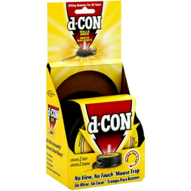 d-CON No View, Touch Covered Mouse Trap, 1 Trap