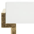thumbnail image 4 of SAFAVIEH Couture Abele Modern Glam Lacquer Side Table with Drawer, White/Brass, 4 of 8