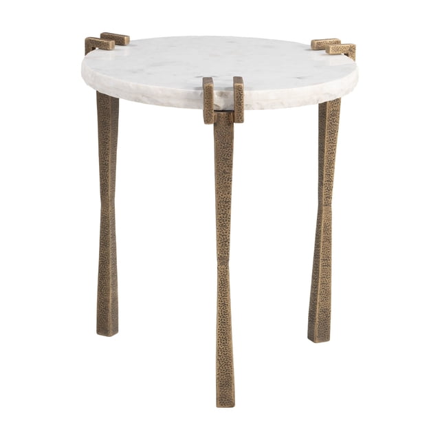 Mesa Lateral Rench Blanco Kessa Muebles