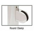 thumbnail image 4 of CRL PR36EBS Brushed Stainless 36" Steel Round Glass Clamp End Post Railing Kit, 4 of 5