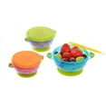 thumbnail image 2 of Kitchen + Home Smart Sprout Baby Bowls - FDA Approved Stay Put Suction Bowls Set with Snap Tight Lids (SC-161), 2 of 6