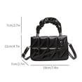 thumbnail image 4 of Bolso de hombro compuesto Transpirable Hilo bordado Mujeres duraderas Viaje de compras Wdftyju Para Estrenar, 4 of 4