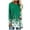 Green, variant on 2025 Clearance under $5 asdoklhq Womens Plus Size Tops Clearance,Women's Casual Christmas O-Neck Printed Long-sleeved Gegular Blouse Pullover Tops