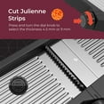 thumbnail image 4 of Mueller Living Mandoline Stainless Steel Slicer for Cooking, Julienne, Vegetable & Fruit Chopper, 4 of 8