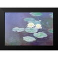 thumbnail image 2 of Monet, Claude 14x11 Black Modern Framed Museum Art Print Titled - Nympheas Sunlight Effect II, 2 of 5