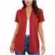 thumbnail image 1 of Camiseta de Manga Corta para Mujeres de Cuello Redondo Casual Suelto de la Moda de Poliéster Primavera Y Verano, 1 of 6