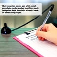 thumbnail image 4 of BAZIC Comptoir Black Oil Gel Ink Counter Pen w/ Chain, 0.7mm, 24-Pack, 4 of 7