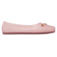 thumbnail image 3 of bebe Women's Jelly Sandals - Comfortable Dress Shoes for Women Cute Flat Sandals with Charms, 3 of 8
