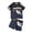 Black, variant on Staki Boys Bathing Suits Boys Rash Guard Set for Kids Boys 2 Piece Short Sleeve Swim Shirts with Trunks Quick Dry Bathing Suits Swim Set 3T 4T 5T Black,4-5 Years