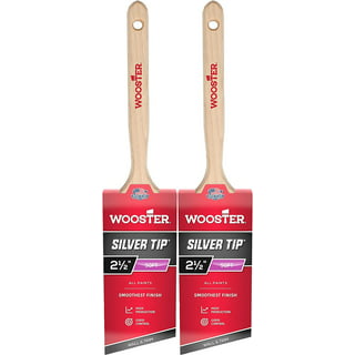 Wooster 5229 Silver Tip Paint Brush Variety 3Pk (Contains 1Ea 1 5224 1Ea  1-1/2 5221 & 1Ea 2 5222) 