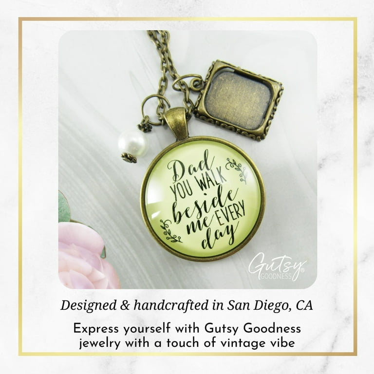 Dad charm for clearance necklace