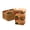 Kraft Christmas Ornaments Print, variant on Ucanpack 10x8x4 Inch Christmas Shipping Boxes, Winter Forest Printed Kraft Corrugated Cardboard Boxes, B Flute Packaging Boxes for Gifts, Retail & Shipping, Pack of 100