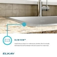 thumbnail image 6 of Elkay ECTSRAD25226TBG5 Crosstown 25 x 22 x 6, Single Bowl Dual Mount ADA Sink Kit - Polished Satin, 6 of 7