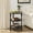 Dark Oak, variant on 3-Tier Round Side Table, Living Room Accent Tables for Small Spaces, Small Corner Table with Storage Shelves, Metal Legs, Industrial Round Night Stand for Bedroom