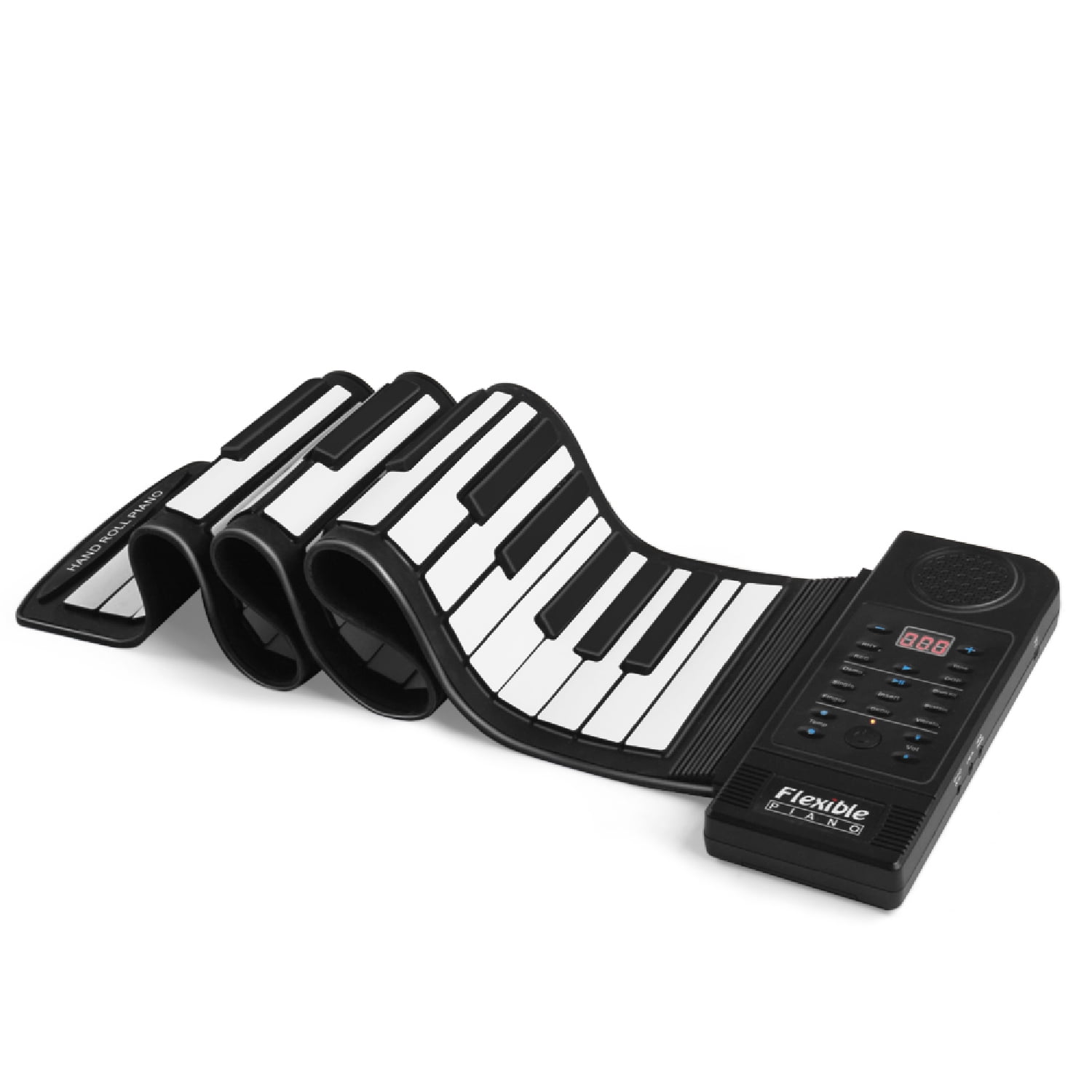 usb midi controller digital piano 88 key Flexible fold professional  elctronic piano keyboard