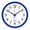 Blue, variant on Cterwk 8 Inch Small Wall Clock Silent Non-Ticking Battery Operated Clock for Bedroom, Office, Kitchen, Bathroom