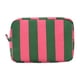 thumbnail image 1 of Bolsa de maquillaje pequeña, neceser multifuncional de viaje para artículos de aseo personal, para cable. Rosa verde, 1 of 9