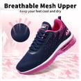 thumbnail image 4 of GOOBON Womens Running Shoes Casual Athletic Tennis Lightweight Non Slip Air Cushion Athletic Sneakers Breathable Fashion Walking Sneakers for Workout Jogging, 4 of 6