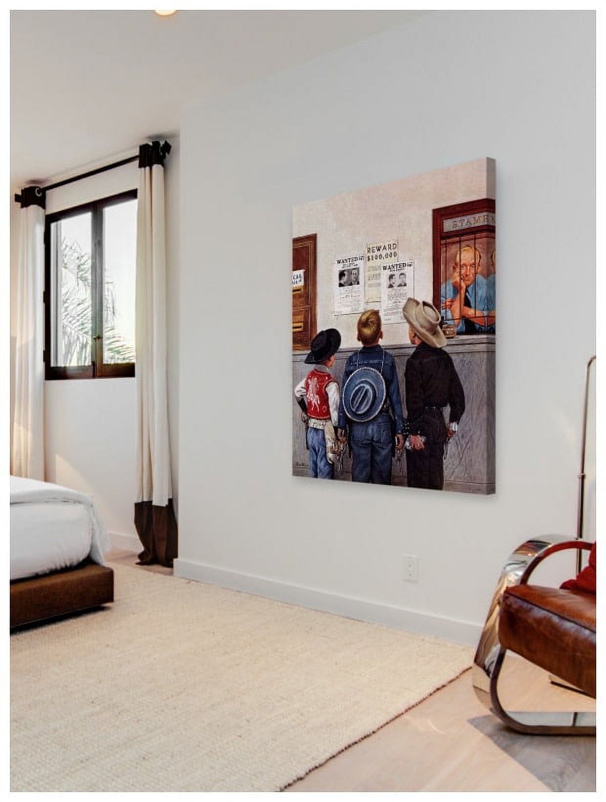 Marmont Hill "Wanted" by Curtis Painting Print on Canvas