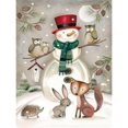thumbnail image 2 of Cuadros Decorativos 5D Kit Rhinestone DIY Muñeco de nieve y Critter Taladro redondo completo Pintura de diamante Regalo Tmvgtek embutido en tela, 2 of 9