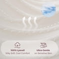 thumbnail image 4 of Cubierta de Lactancia Momcozy Ultra Ligera de Tela Tencel™ Lyocell Blanca, 4 of 7