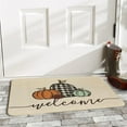 thumbnail image 6 of Welcome Fall Door Mat 17 x 29 Inch, Seasonal Pumpkin Decorative Doormat Non-Slip Rubber Rugs for Indoor Outdoor Entrance Floor, 6 of 6