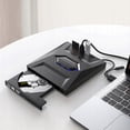 thumbnail image 5 of Minidisc Player External DVD Player with Computer Recorder Black, 5 of 5