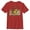 Red, variant on Boy's Lion King Best Friends Cartoon Graphic Tee Red Large