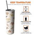thumbnail image 6 of Starfish 20oz Tumbler with Lid Straw Stainless Steel Travel Cups for Home Office Supplies, 6 of 7