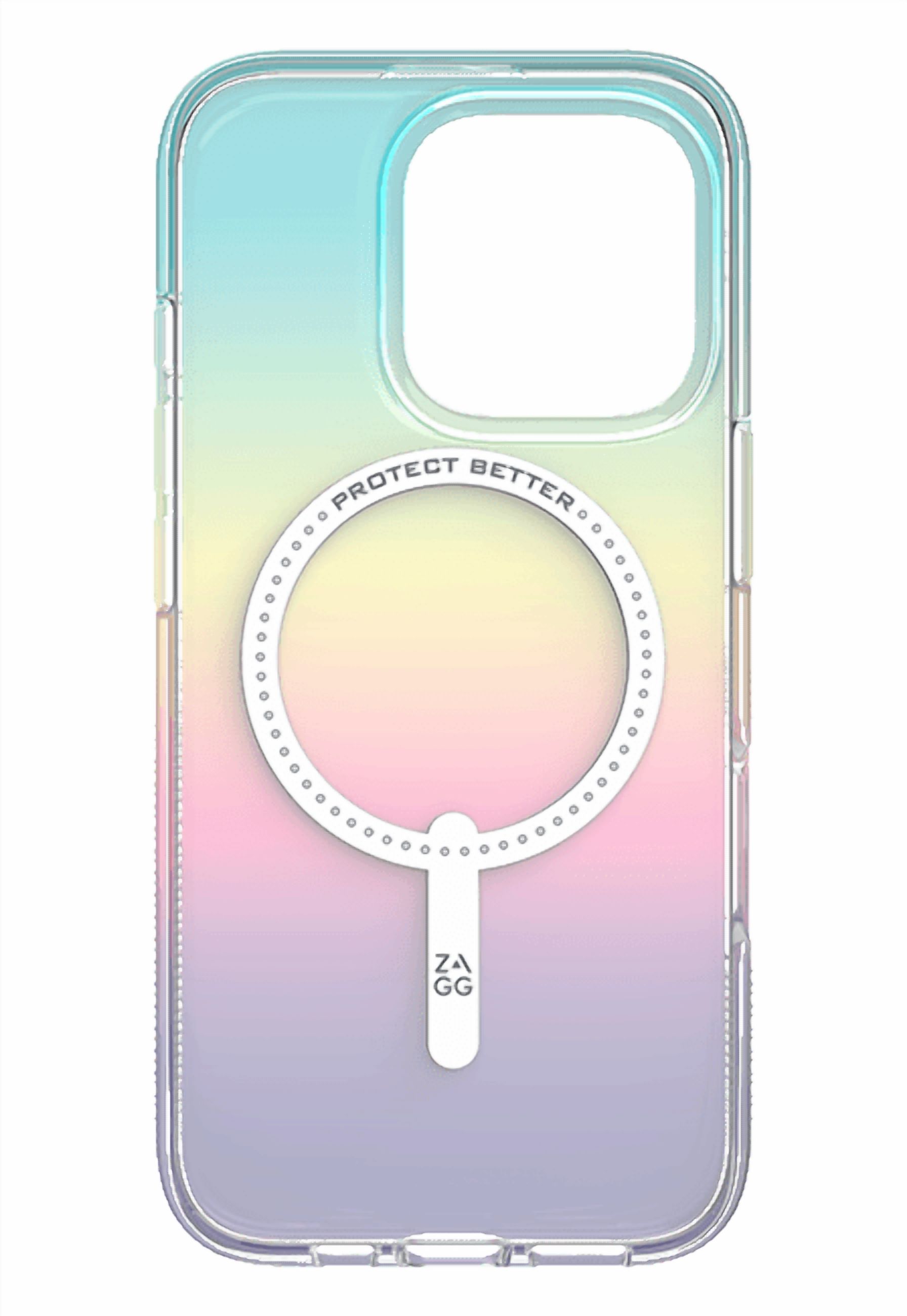 Zagg Milan Snap MagSafe Case for iPhone 16 Pro, Iridescent