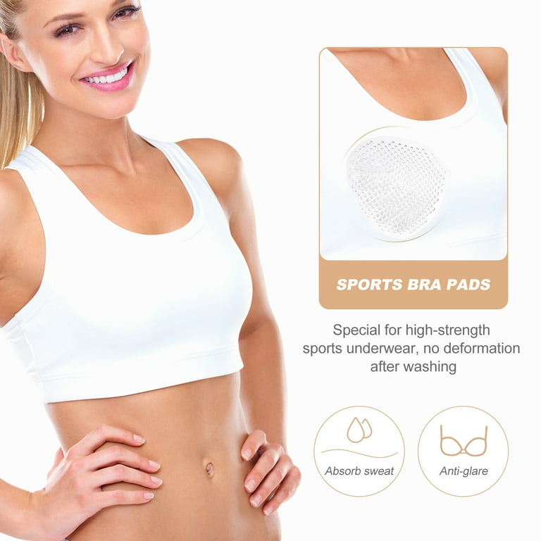 Silicone Bra Inserts and Breast Enhancers,Increase Your Cup Size,Breathable,Reusable,1  Pair : : Clothing, Shoes & Accessories