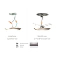 thumbnail image 3 of WAC Lighting Disc 4" 1-Light LED Aluminum Flush Mount and Retrofit Kit in White, 3 of 3