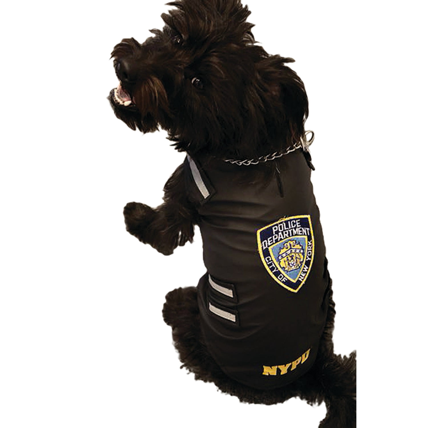 Royal Animals 13Z1007R NYPD(R) Dog Vest with Reflective Stripes (X