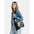 thumbnail image 2 of Netflix Stranger Things Black Canvas Tote Bag from No Boundaries, One Size, Unisex, 2 of 7