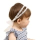 thumbnail image 1 of DANMY, diadema súper elástica para niña, banda para el pelo de encaje de algodón para niño, conjunto de accesorios para el cabello turbante suave para bebé, 1 of 5
