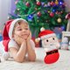 thumbnail image 4 of Xihbxyly Ofertas de Hoy Liquidación Prime Únicamente Adornos para Árboles de Navidad, Papá Noel y Pingüinos de Peluche, 4 of 6