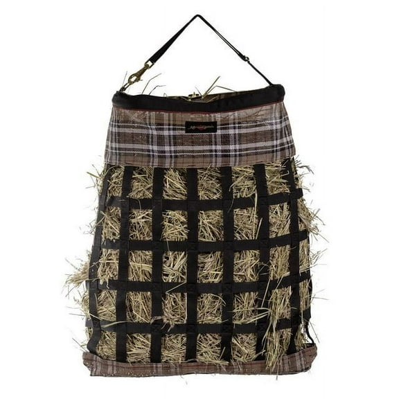 Slow Feed Hay Bag with Rim 2 Flake