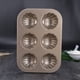 thumbnail image 5 of Injueey Molde antiadherente con forma de concha para hornear pasteles de 6 cavidades, utensilios para hornear de acero al carbono, bandeja para Herramientas y accesorios para hornear, 5 of 6