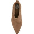 thumbnail image 6 of Vince Camuto Gabeena Tuscan Taupe Suede Block Heel Western Style Ankle Booties (Tuscan Taupe, 11), 6 of 6