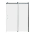 thumbnail image 2 of Miseno MSD6076CLSR-BN 76" High X 60" Wide Frameless Sliding Shower Door - Nickel, 2 of 7