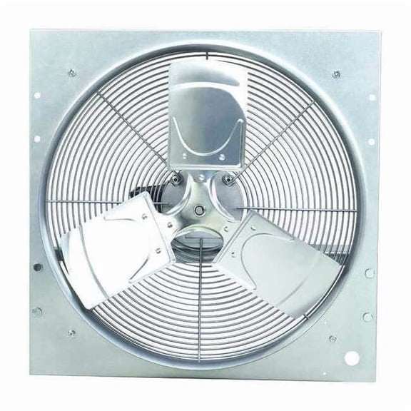 Dayton Exhaust Fan,20In Bl,Alum,115V 10D958