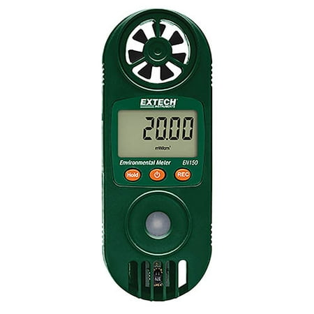Extech EN150 Compact Hygro-Thermo-Anemometer with UV Light Sensor
