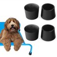 thumbnail image 1 of Patas elevadas de goma antideslizante para cama elevada para perros, paquete de 4, 1 of 7