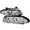 Chrome, variant on 4 Door Halo Projector Headlight for 99 to 01 BMW E46, Black - 10 x 20 x 25 in.
