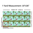 thumbnail image 2 of Giraffe Fabric By The Yard,Swimming Ring Upholstery Fabric,Palm Tree Pineapple Hawaii Vacation Decorative Fabric,Kawaii Nature Animal Theme Indoor Outdoor Fabric,1 Yard, 2 of 5