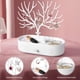 thumbnail image 2 of ZHAOCHENG Árbol porta joyas Ineasicer con cajones, expositor de plástico para joyas, con forma de ciervo para pendientes, collares, pulseras, relojes y anillos (blanco), 2 of 4
