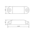 thumbnail image 2 of RV Magnetic Baggage Door Catch, RV Magnetic Door Holder to Keep Door Open, RV Storage Door Latch for RV, Trailer, 2 of 5