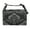 Damask Pattern, variant on Buckle Handle Insulated Picnic Lunch Bag With Adjustable Strap 7L Capacity Black White Cat Squares